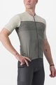 CASTELLI Tricou de ciclism cu mânecă scurtă - UNLIMITED ENTRATA - gri/fildeş