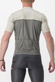 CASTELLI Tricou de ciclism cu mânecă scurtă - UNLIMITED ENTRATA - gri/fildeş