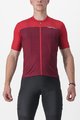 CASTELLI Tricou de ciclism cu mânecă scurtă - UNLIMITED ENTRATA - roșu