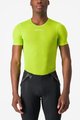 CASTELLI Tricou de ciclism cu mânecă scurtă - PRO MESH 2.0 - galben