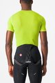 CASTELLI Tricou de ciclism cu mânecă scurtă - PRO MESH 2.0 - galben