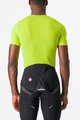 CASTELLI Tricou de ciclism cu mânecă scurtă - PRO MESH 2.0 - galben