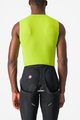 CASTELLI Tricou de ciclism fără mâneci - PRO MESH 2.0 - galben