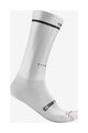 CASTELLI Șosete clasice de ciclism - FAST FEET 2 - alb