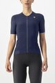 CASTELLI Tricou de ciclism cu mânecă scurtă - PREMIO W - albastru