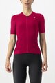 CASTELLI Tricou de ciclism cu mânecă scurtă - PREMIO W - roșu