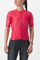 CASTELLI Tricou de ciclism cu mânecă scurtă - AERO PRO W - roșu