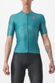 CASTELLI Tricou de ciclism cu mânecă scurtă - AERO PRO W - verde