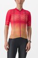 CASTELLI Tricou de ciclism cu mânecă scurtă - CLIMBER'S 2.0 W - roșu