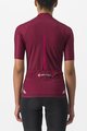 CASTELLI Tricou de ciclism cu mânecă scurtă - ENDURANCE W - bordo