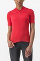 CASTELLI Tricou de ciclism cu mânecă scurtă - ANIMA - roșu