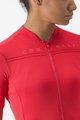 CASTELLI Tricou de ciclism cu mânecă scurtă - ANIMA - roșu