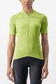 CASTELLI Tricou de ciclism cu mânecă scurtă - ANIMA - verde deschis