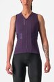 CASTELLI Tricoul de ciclism fără mâneci - ANIMA 4 - mov