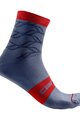CASTELLI Șosete clasice de ciclism - CLIMBER'S 3.0 - albastru