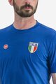 CASTELLI Tricou de ciclism cu mânecă scurtă - ITALIA MERINO - albastru