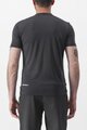 CASTELLI Tricou de ciclism cu mânecă scurtă - MERINO - negru