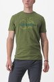 CASTELLI Tricou de ciclism cu mânecă scurtă - FINALE - verde