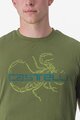 CASTELLI Tricou de ciclism cu mânecă scurtă - FINALE - verde