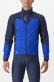 CASTELLI Jachetă termoizolantă de ciclism - FLY TERMAL - albastru