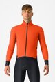 CASTELLI Jachetă termoizolantă de ciclism - ALPHA FLIGHT ROS - portocaliu