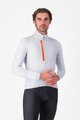CASTELLI Tricou de cilism pentru iarnă cu mânecă lungă - ENTRATA THERMAL - argintiu