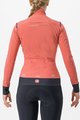 CASTELLI Jachetă termoizolantă de ciclism - ALPHA FLIGHT ROS W - roșu