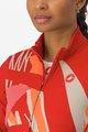 CASTELLI Tricou de cilism pentru iarnă cu mânecă lungă - TROPICALE - roșu