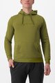 CASTELLI Hanorac - LOGO HOODIE - verde