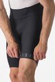 CASTELLI Pantaloni scurți de ciclism fără bretele - ESPRESSO - negru