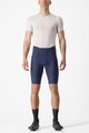 CASTELLI Pantaloni scurți de ciclism fără bretele - ESPRESSO - albastru