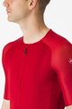 CASTELLI Tricou de ciclism cu mânecă scurtă - AERO RACE 7.0 - roșu