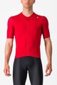 CASTELLI Tricou de ciclism cu mânecă scurtă - ESPRESSO - roșu