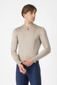 CASTELLI Tricou de ciclism cu mânecă lungă de vară - ESPRESSO - gri