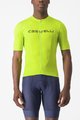 CASTELLI Tricou de ciclism cu mânecă scurtă - PROLOGO LITE - galben