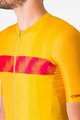 CASTELLI Tricou de ciclism cu mânecă scurtă - UNLIMITED ENDURANCE - galben