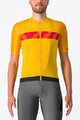 CASTELLI Tricou de ciclism cu mânecă scurtă - UNLIMITED ENDURANCE - galben