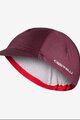 CASTELLI Șapcă de ciclism - ROSSO CORSA 2 - bordo
