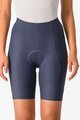 CASTELLI Pantaloni scurți de ciclism fără bretele - ESPRESSO W - albastru