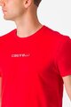 CASTELLI Tricou de ciclism cu mânecă scurtă - CLASSICO - roșu