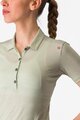 CASTELLI maiou Polo - MERINO W POLO - verde