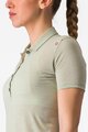 CASTELLI maiou Polo - MERINO W POLO - verde