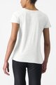 CASTELLI Tricou de ciclism cu mânecă scurtă - CLASSICO W - alb