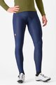 CASTELLI Pantaloni de ciclism lungi cu bretele - ESPRESSO - albastru