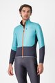 CASTELLI Jachetă termoizolantă de ciclism - UNLIMITED - albastru deschis