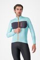 CASTELLI Tricou de cilism pentru iarnă cu mânecă lungă - UNLIMITED TRAIL 2 - albastru deschis