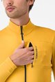 CASTELLI Tricou de cilism pentru iarnă cu mânecă lungă - UNLIMITED TRAIL 2 - auriu