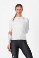 CASTELLI Tricou de cilism pentru iarnă cu mânecă lungă - ESPRESSO THERMAL W - alb