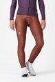 CASTELLI Pantaloni de ciclism lungi cu bretele - ESPRESSO W DT - roșu