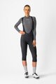 CASTELLI Pantaloni de ciclism 3/4 cu bretele - ENTRATA W - negru